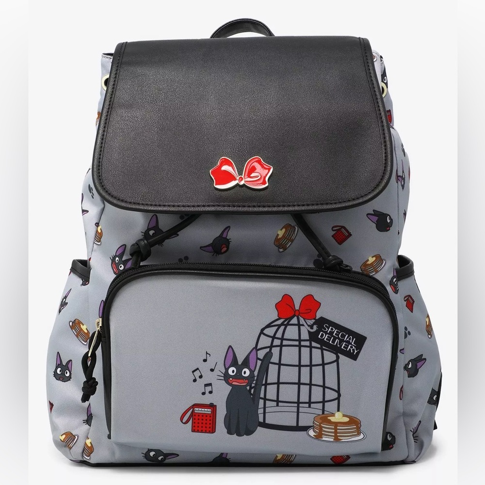 Studio Ghibli Kiki's Delivery Service Jiji Icons Slouch Backpack Hot Topic